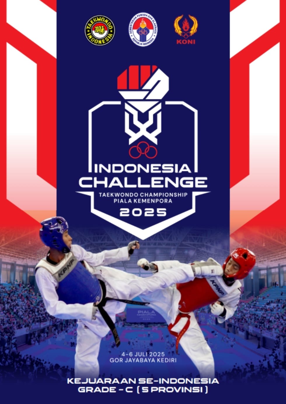 Ajang Pertarungan Prestasi Taekwondo di Tanah Air Taekwondo Indonesia Dojang PMS Dragon Solo
