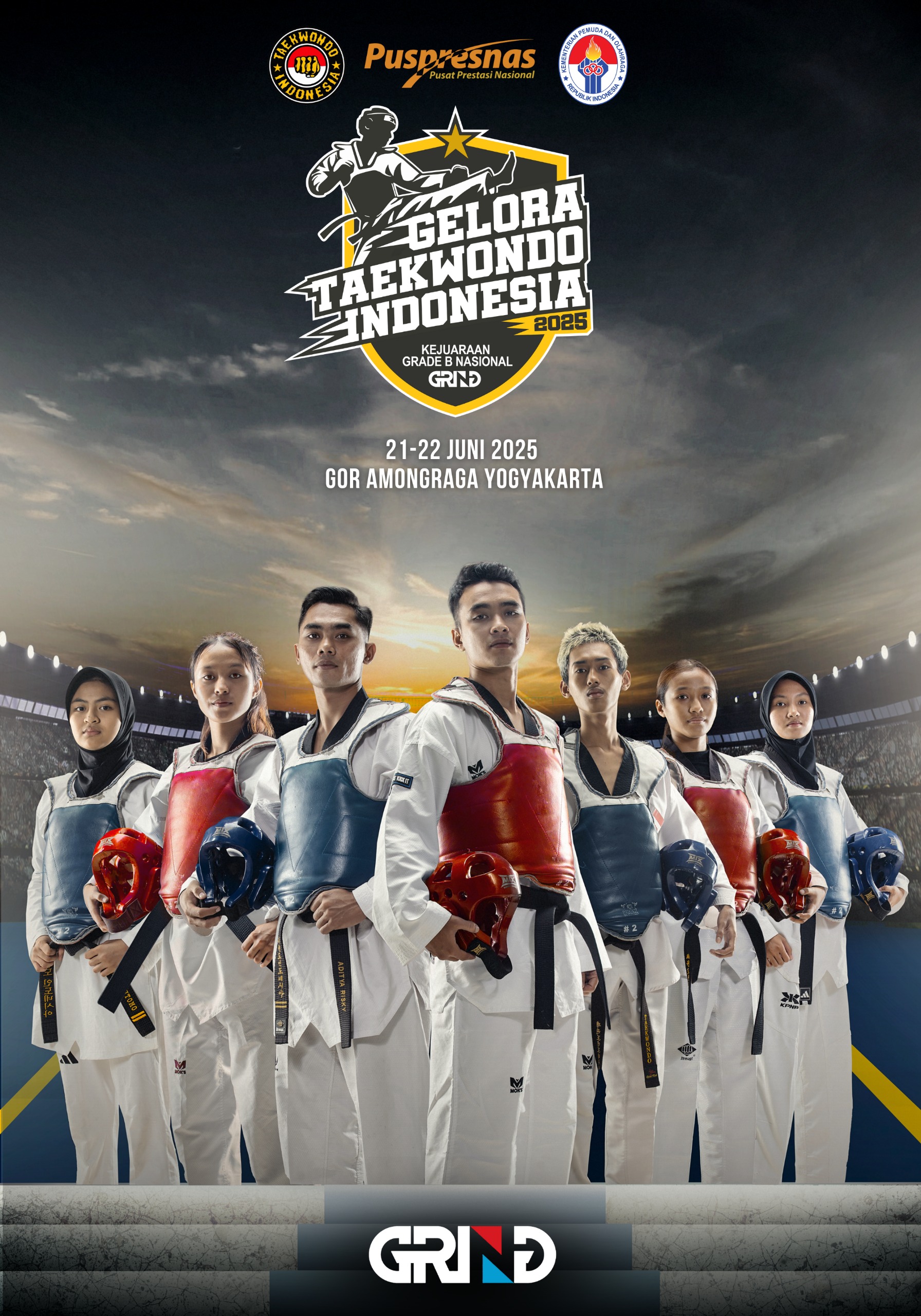 Panggung Juara Taekwondo Indonesia Taekwondo Indonesia Dojang PMS Dragon Solo