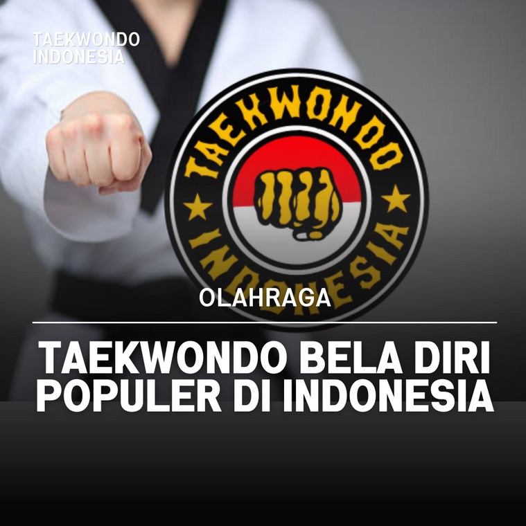 Taekwondo bela diri populer di Indonesia Taekwondo Indonesia Dojang PMS Dragon Solo