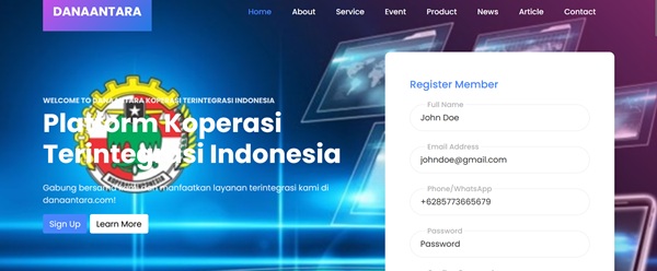 Danaantara Platform Koperasi Terintegrasi Indonesia Taekwondo Indonesia Dojang PMS Dragon Solo